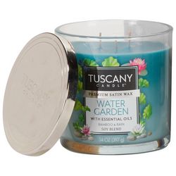 Tuscany 14 oz. Water Garden Jar Candle