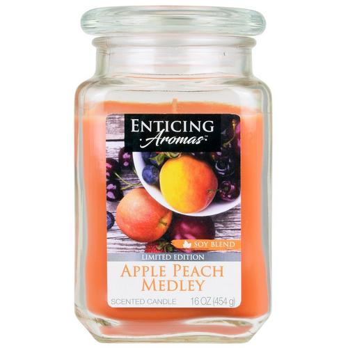 16 oz. Apple Peach Medley Jar Candle