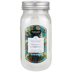 16 oz. Wild Ivy And Thyme Jar Candle