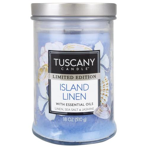 18 oz. Island Linen Jar Candle