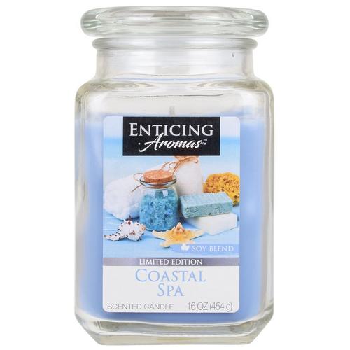16 oz. Coastal Spa Jar Candle