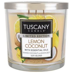 14 oz. Lemon Coconut Jar Candle