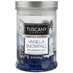 18 oz. Vanilla Snowfall Jar Candle