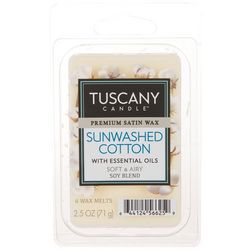 Tuscany 2.5 oz. Sunwashed Cotton Wax Melts