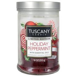 18 oz. Holiday Peppermint Jar Candle