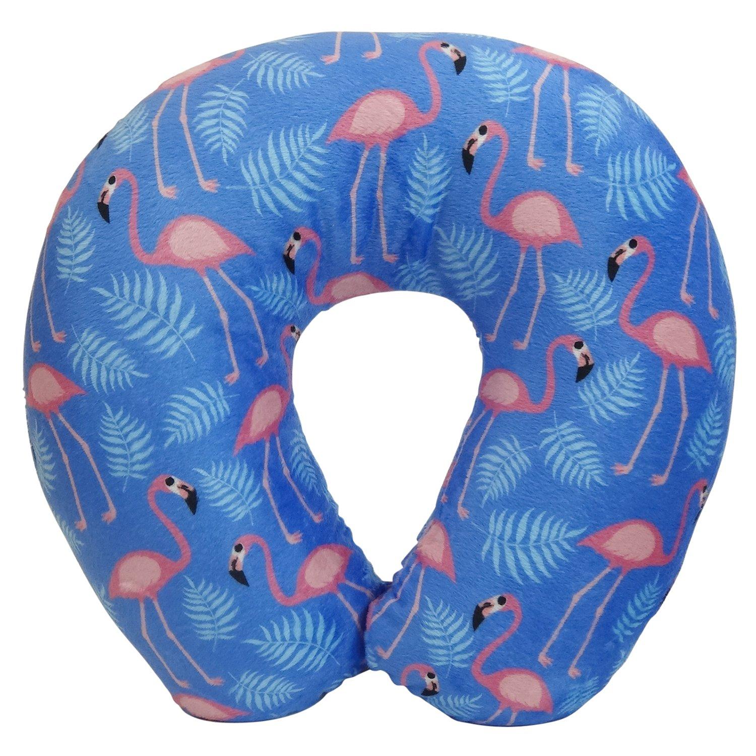 Wolf Essentials Flamingo Palm Travel Pillow Set