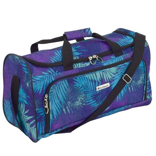 Leisure Luggage 20'' Lafayette Palm Frond Duffel Bag