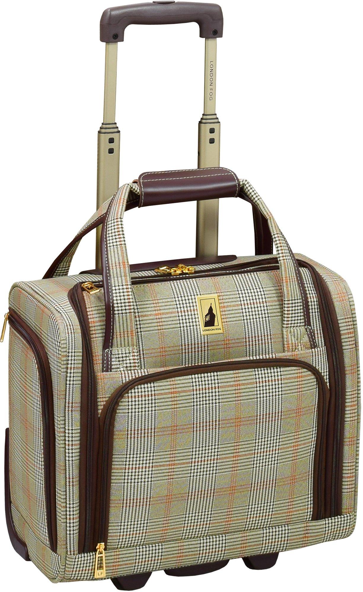 london fog plaid luggage