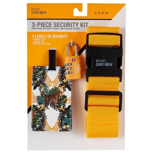 Miami Carry On 3-pc. Security Set