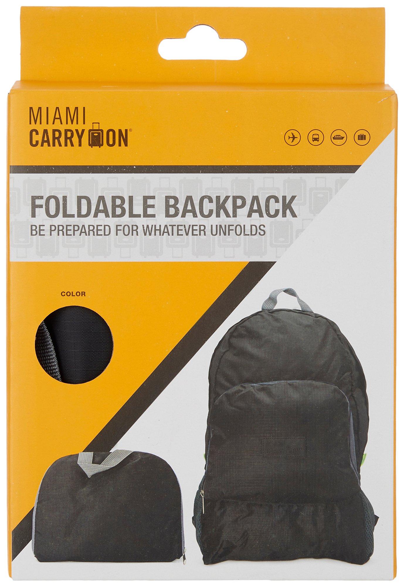 Miami Carry On Foldable Backpack