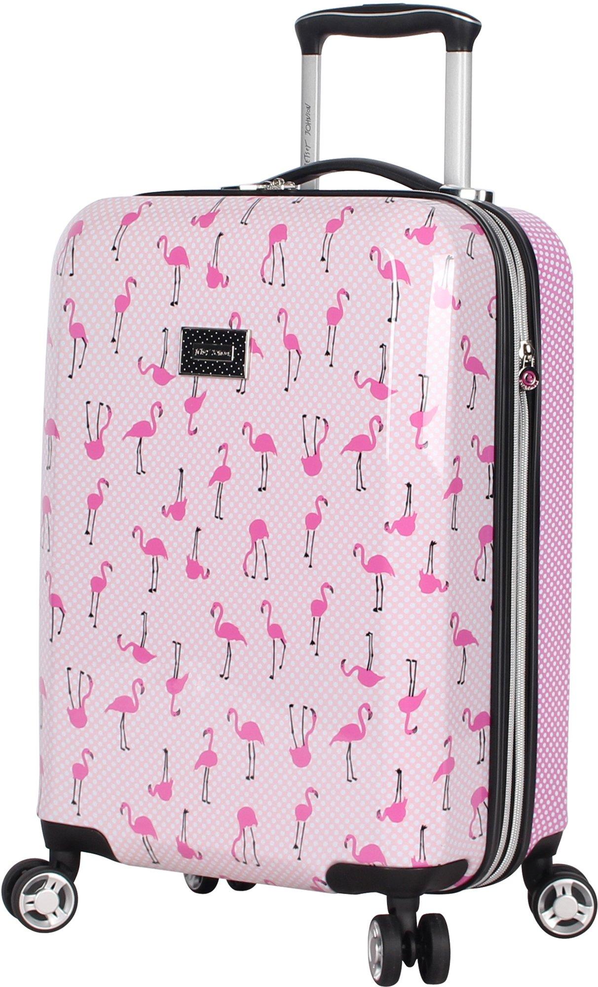 flamingo suitcase