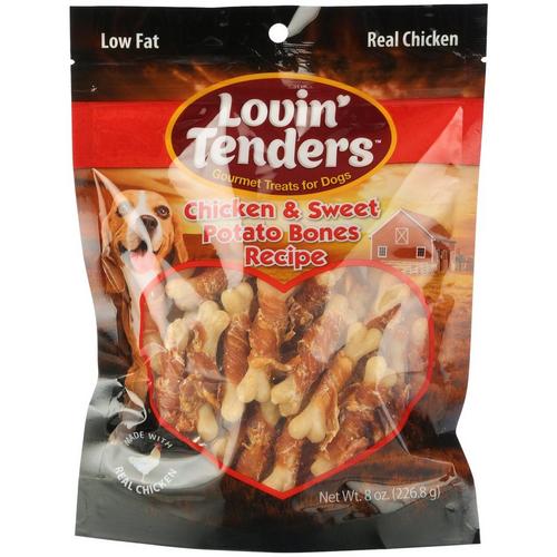 Lovin Tenders Chicken and Sweet Potato Dog Treats