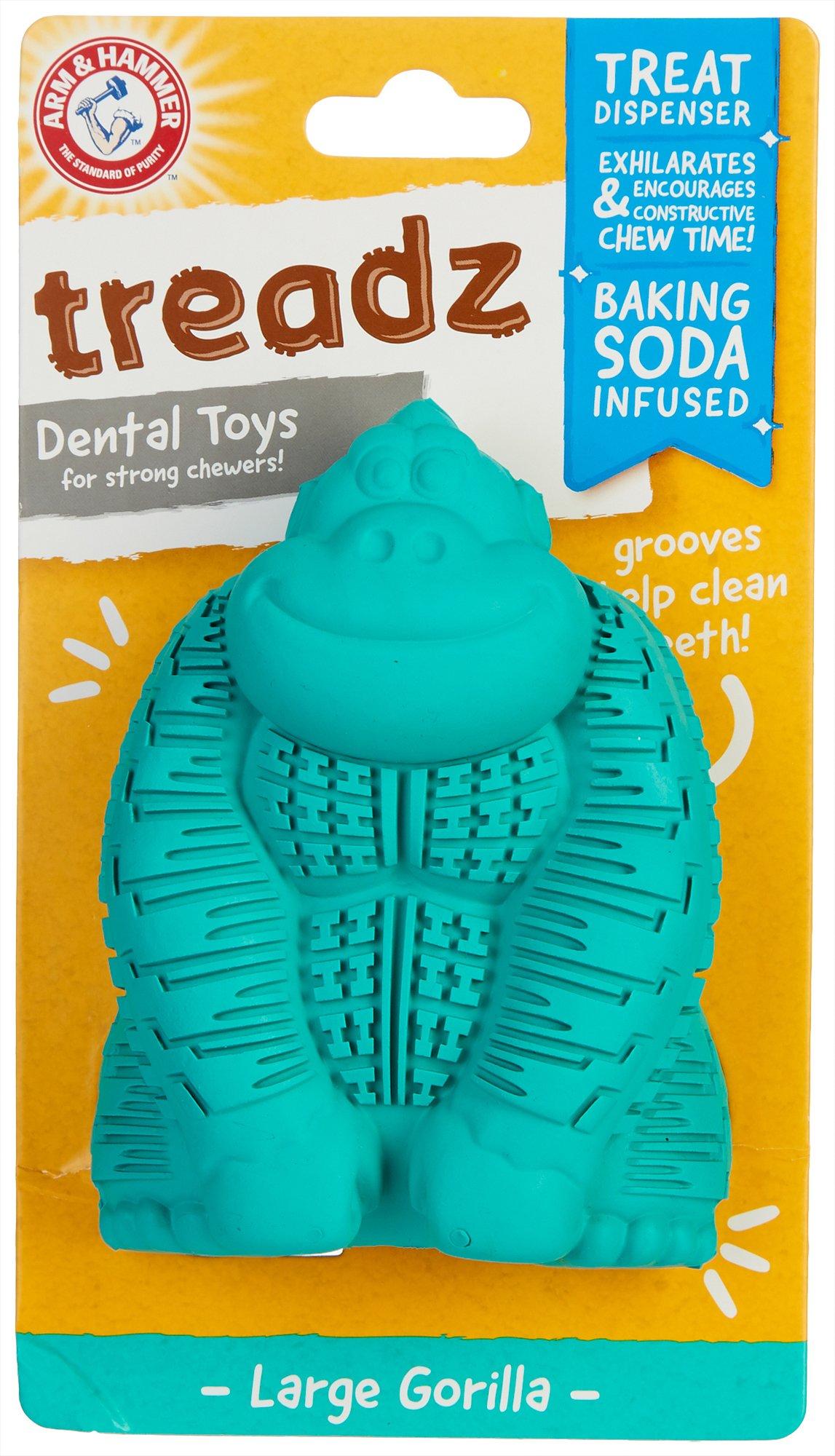 Treadz Super Gorilla Dental Dog Toy