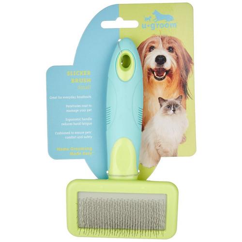 U-Groom Small Slicker Brush For Pets