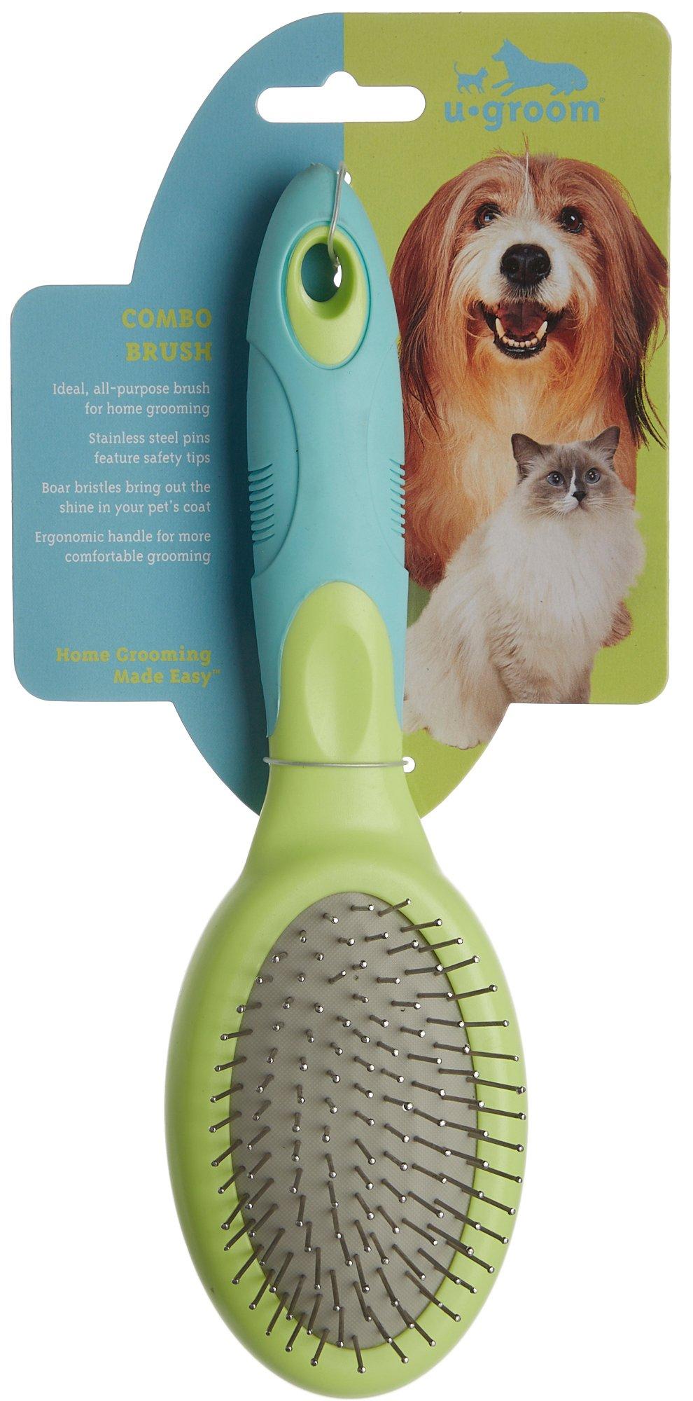 U-Groom Combo Brush For Pets