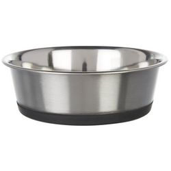ProSelect Rubber Based Stainless Steel 30 Oz. Pet Bowl