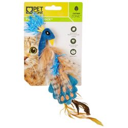 Pet Zone Pretty Peacock Cat Toy