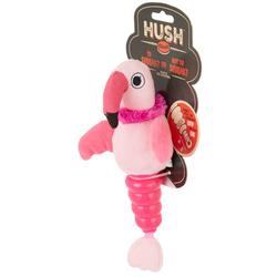 Mega Mutt Hush Plush Flamingo Dog Toy