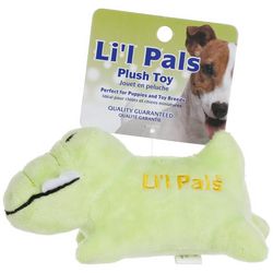 Lil Pals Plush Gator Dog Toy