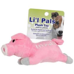 Lil Pals Plush Pig Dog Toy