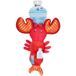 Clean Earth Lobster Plush Dog Toy