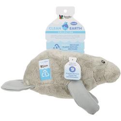 Clean Earth Floating Manatee Plush Dog Toy