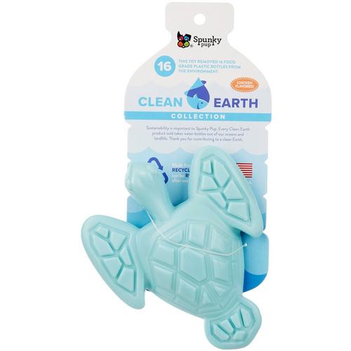 Spunky Pup Clean Earth Chicken Flavor Turtle Chew