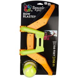 Spunky Pup Bow Blaster Tennis Ball Launcher Dog Toy