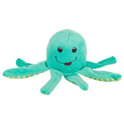 Spunky Pup Clean Earth Octopus Plush Dog Toy