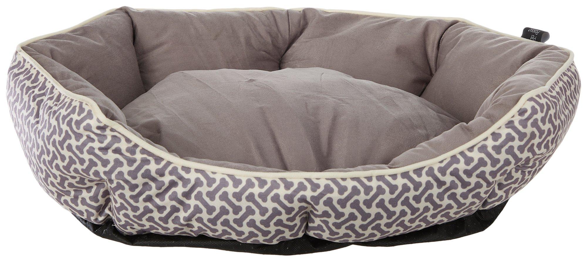 20x24 Dog Bone Print Dog Bed