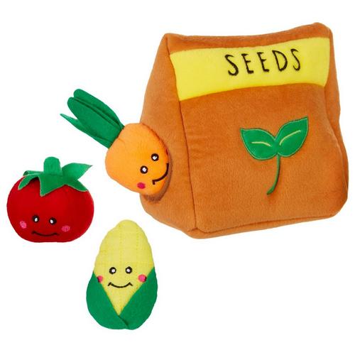 Zippy Paws Burrow Seed Packet Dog Toy