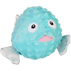 Puffed Up Bubbles Puffer Fish Dog Toy