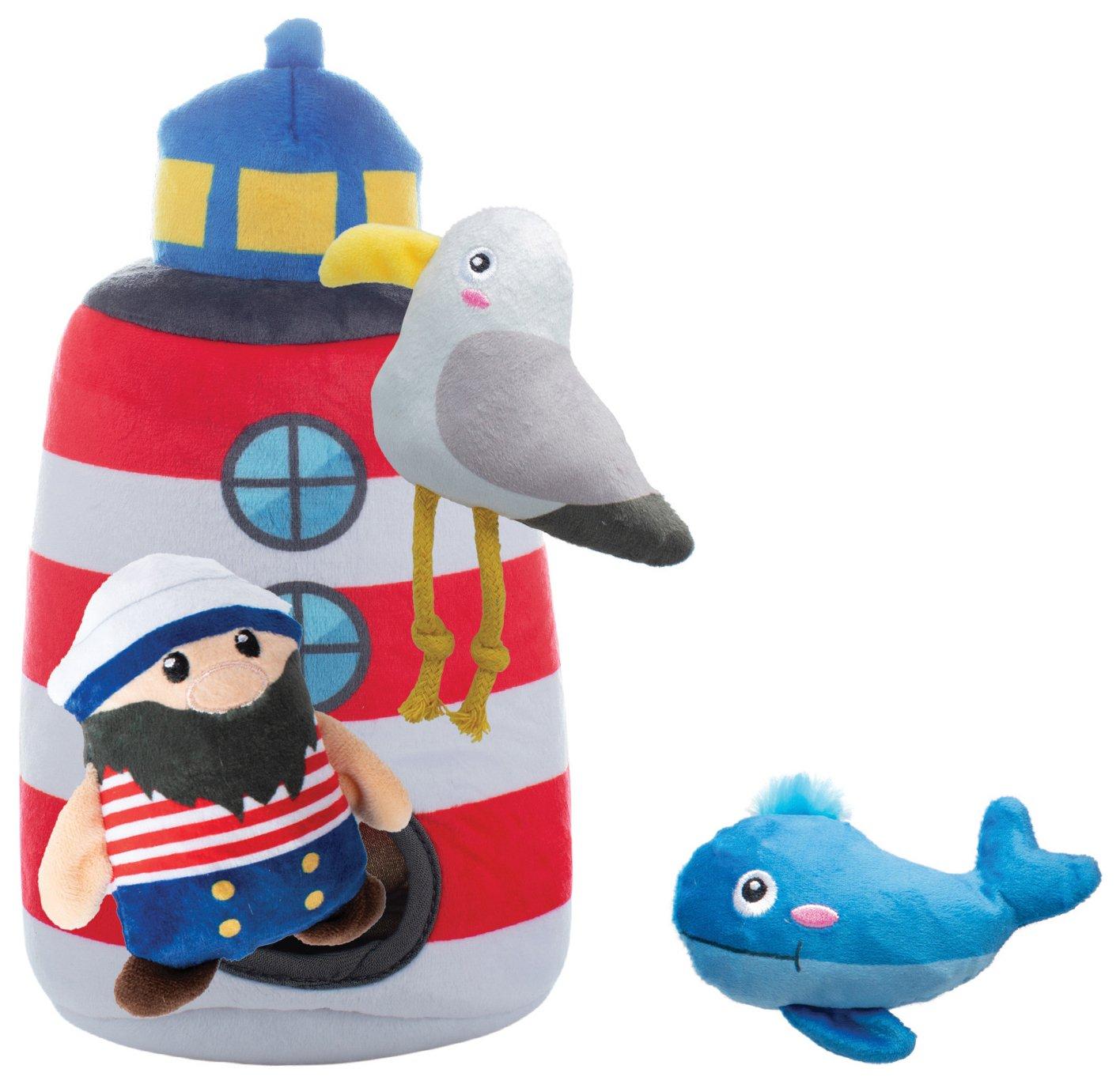 4 Pc Ships Ahoy Hide and Seek Dog Toy