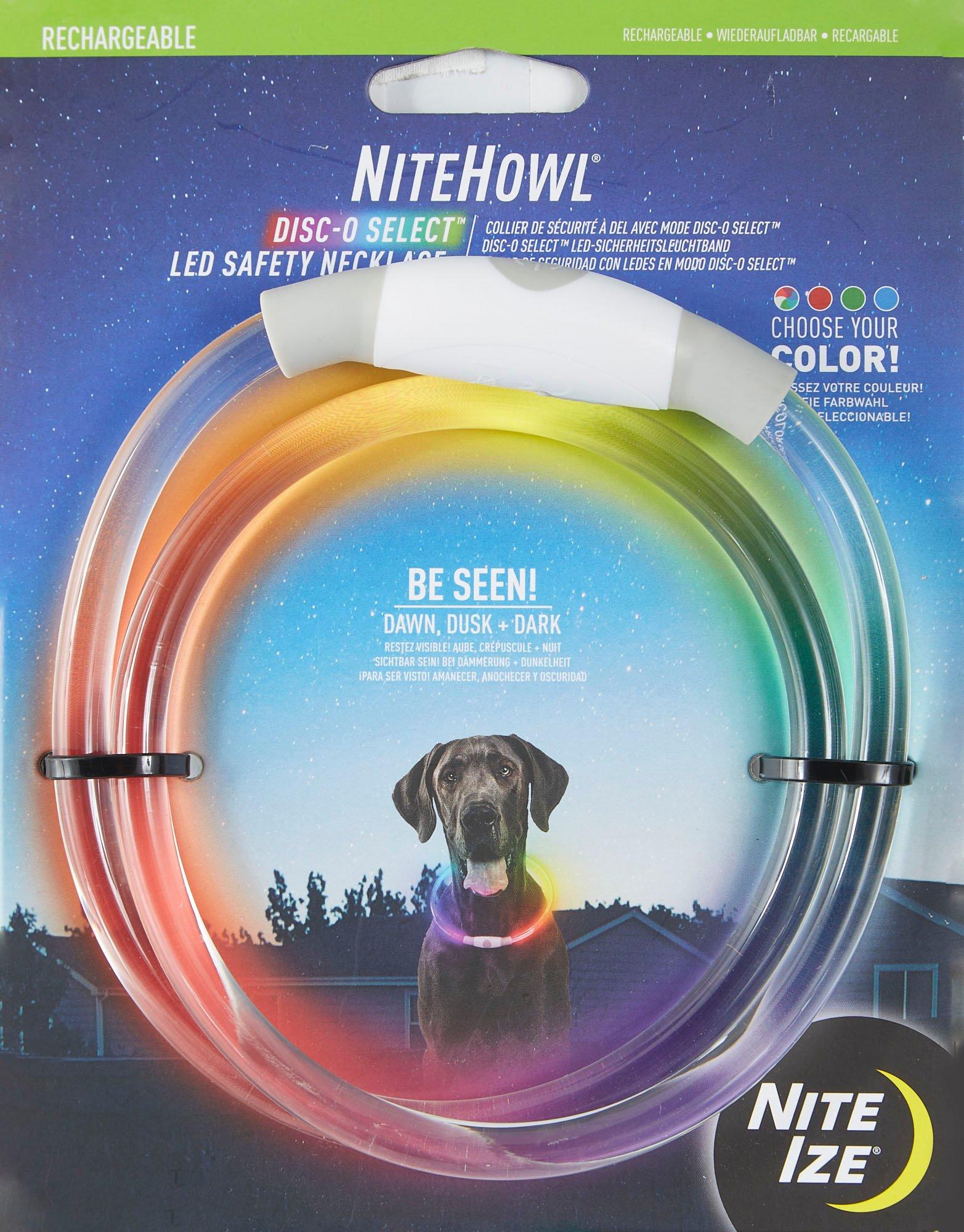 NiteHowl Disc-O Select LED Safety Necklace
