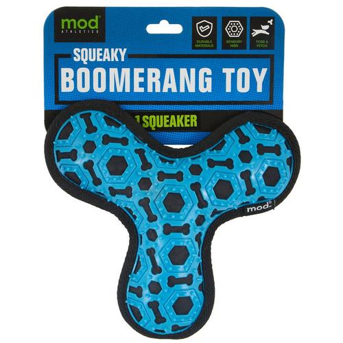 Mod Squeaky Boomerang Dog Toy