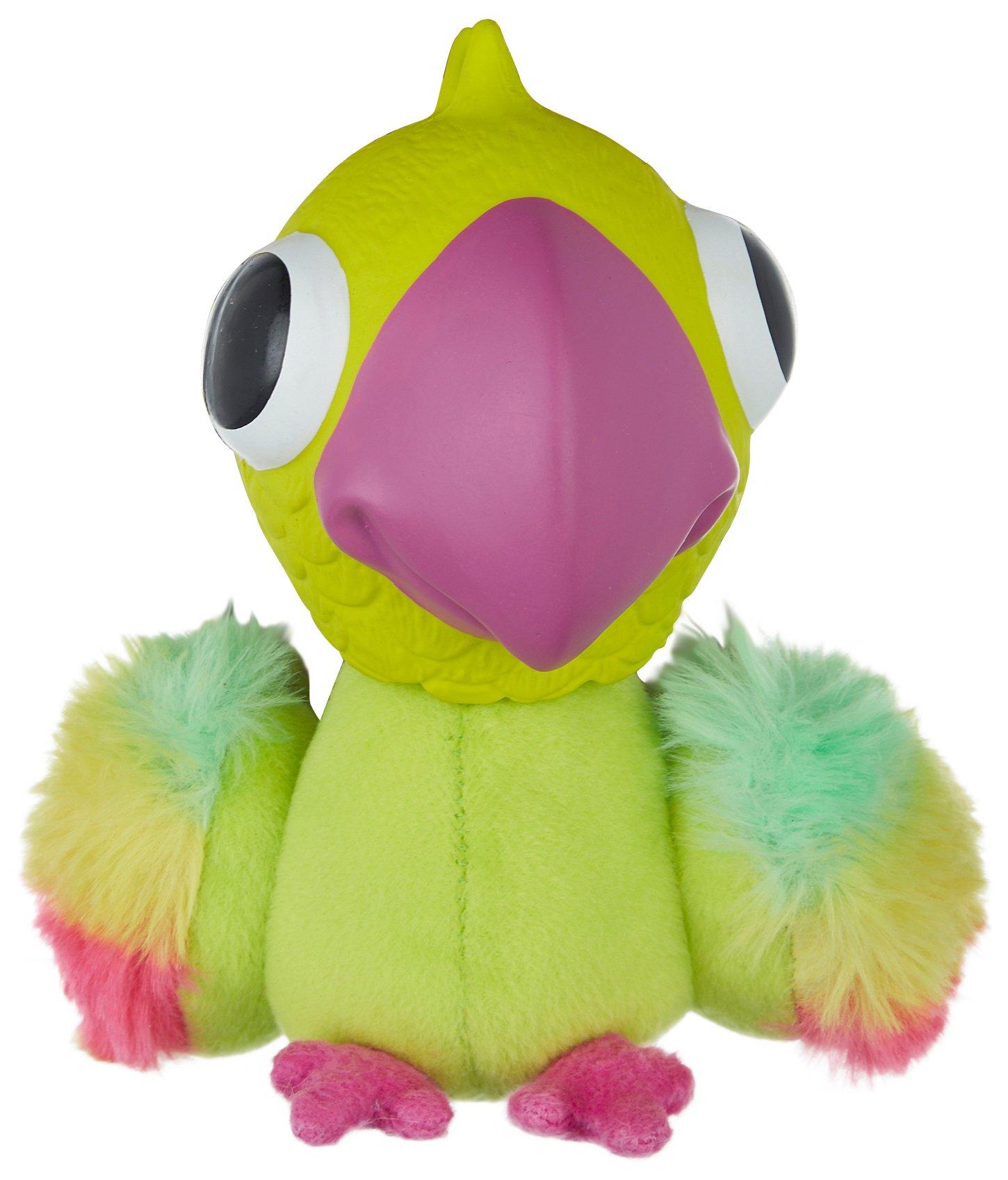 Parrot Squeakables Latex Plush Dog Toy
