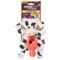 Cow Pacifier Pals Dog Squeaker Toy
