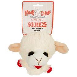 Lamb Chop Bumpy Head Dog Toy