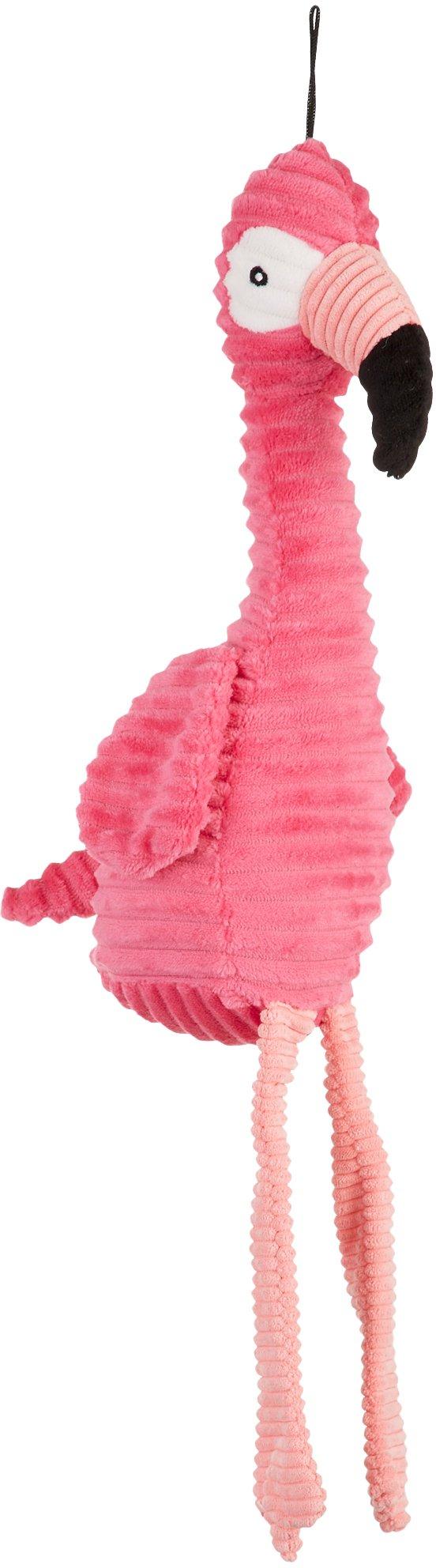 Flamingo Squeaker Dog Toy