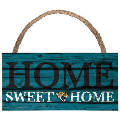 Jacksonville Jags 5x10 Home Sweet Home Wall Sign