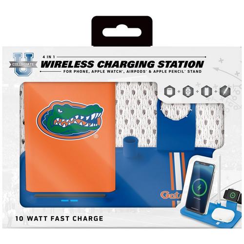 Florida Gators 4-in-1 Wireless Charging Station