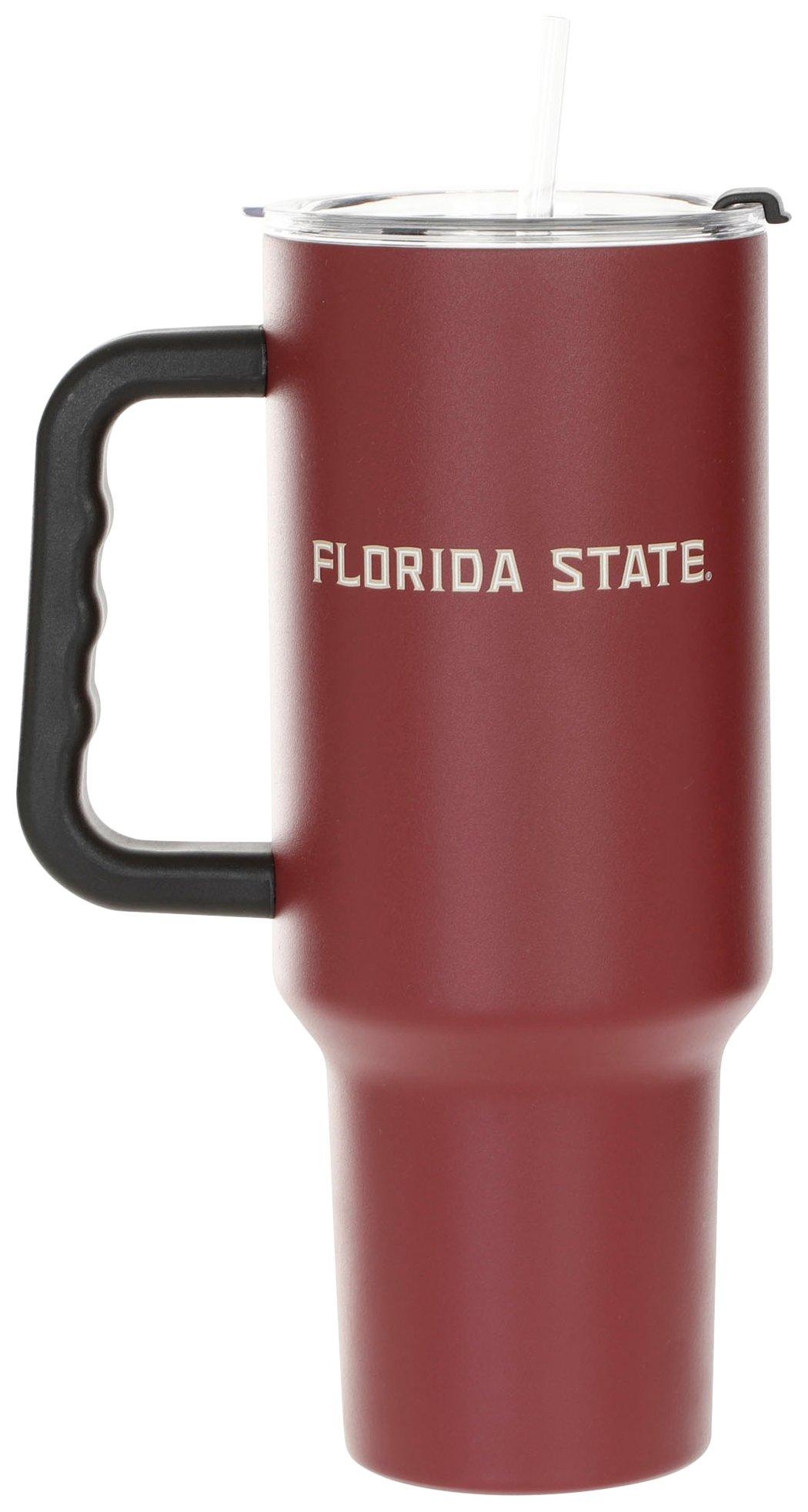 Florida State 40 oz. Stainless Steel Powder Coat