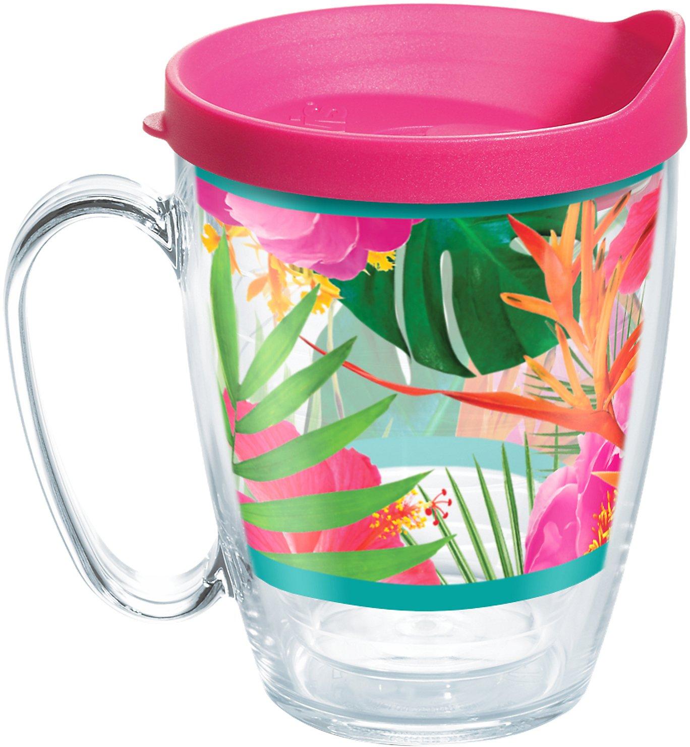16 oz. Tropical Hibiscus Mug