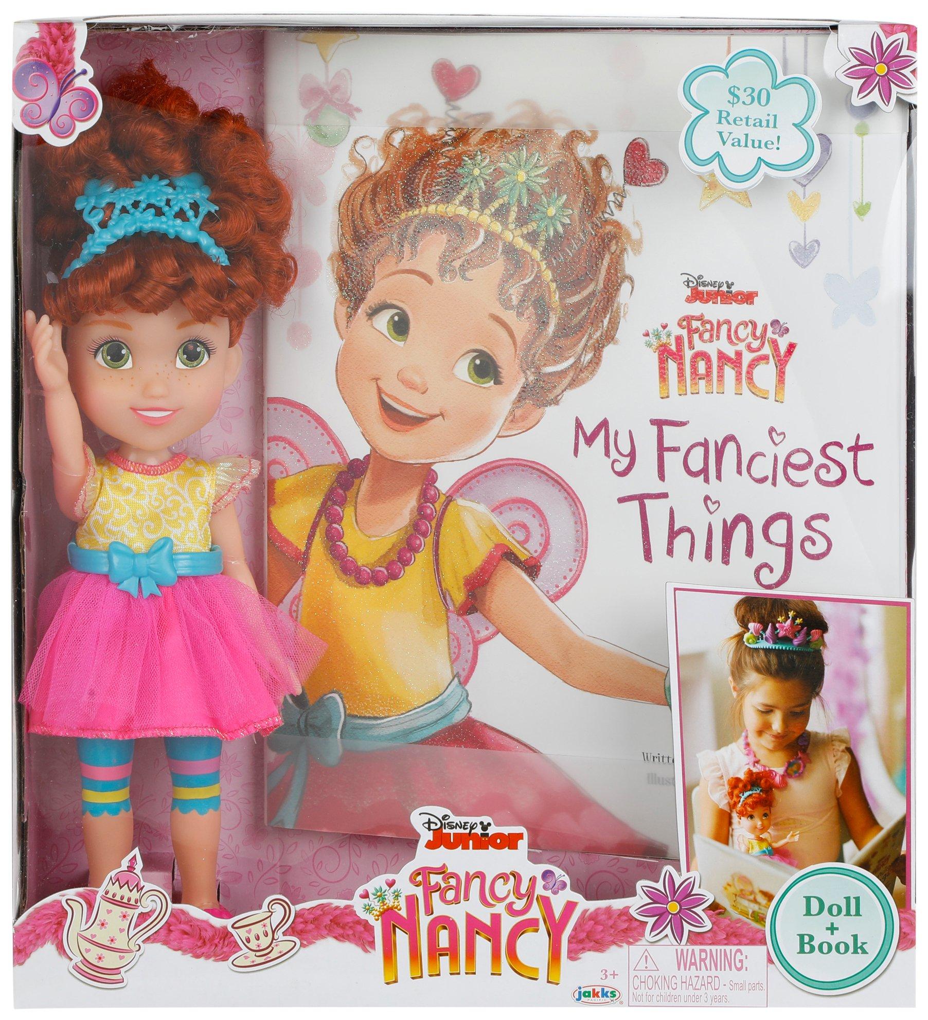 disney fancy nancy doll and book set