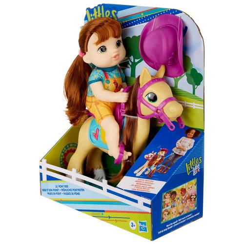 Baby Alive Little Mandy Pony Ride Doll