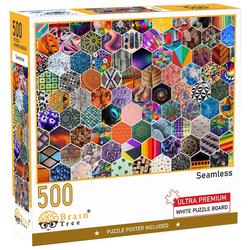 500 Piece Seamless Jigsaw Puzzle