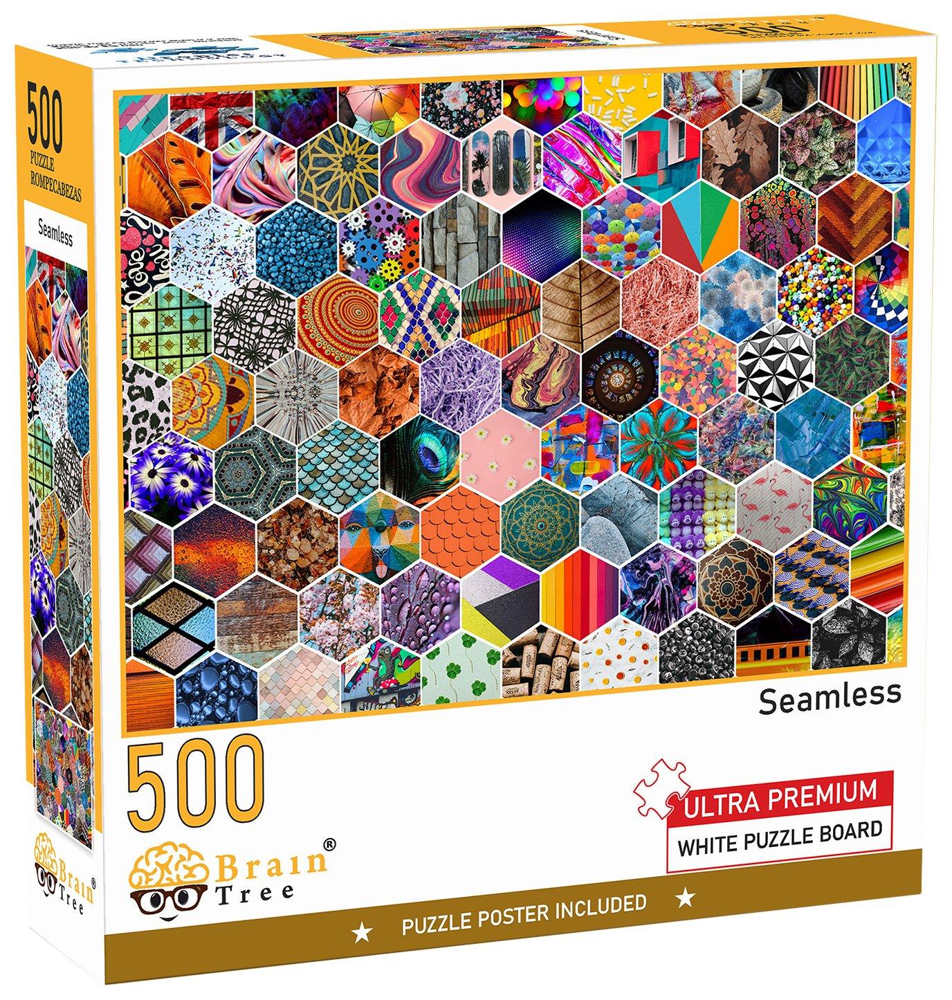 500 Piece Seamless Jigsaw Puzzle