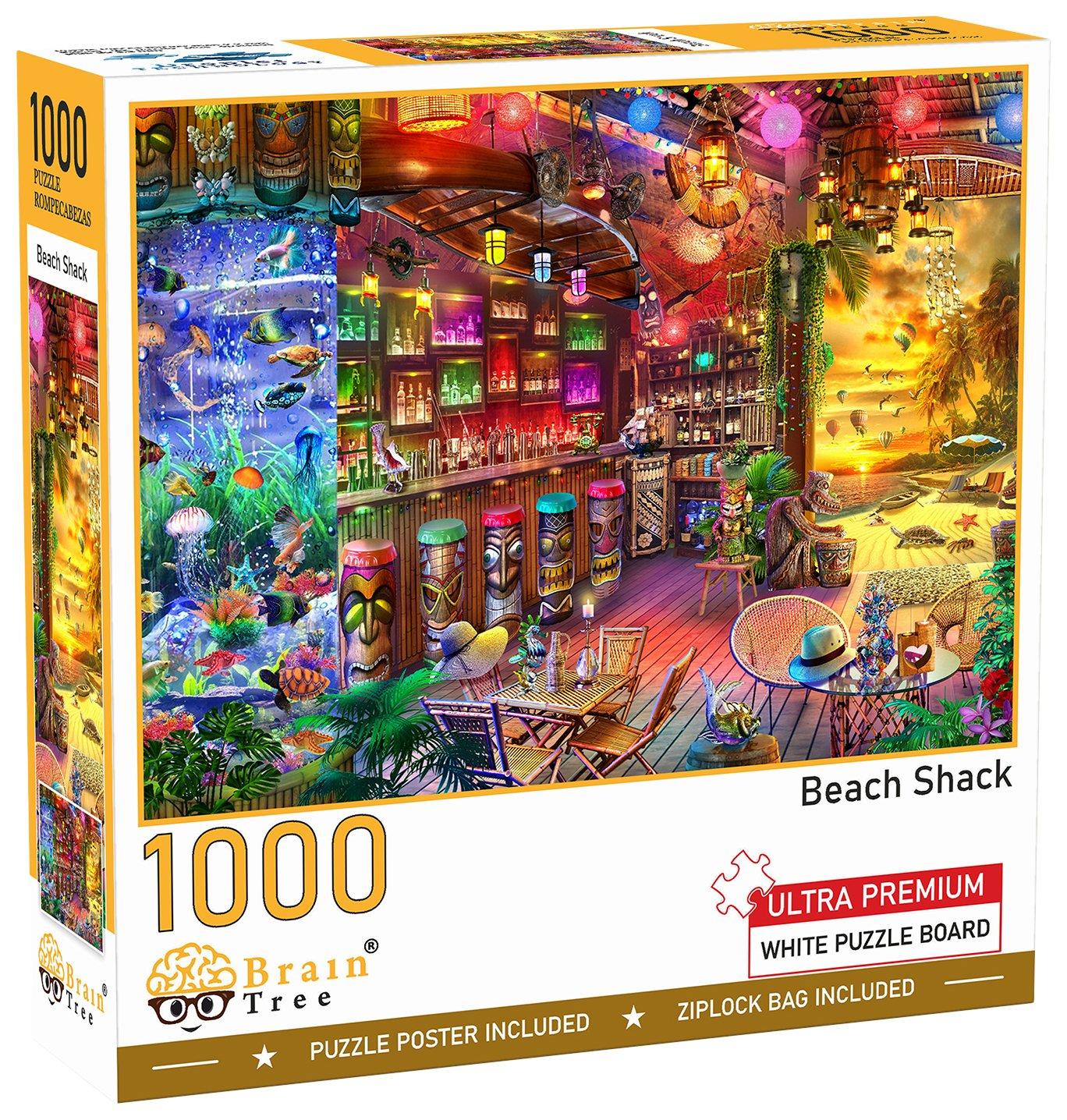 1,000 Piece Beach Shack Jigsaw Puzzle