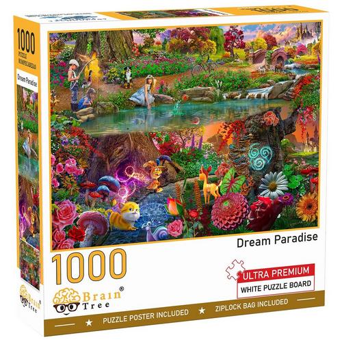 Brain Tree 1,000 Piece Dream Paradise Jigsaw Puzzle