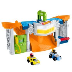 Little People Hot Wheels Track Playset